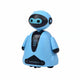 Blå robot