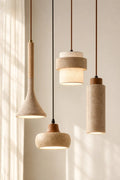 Adeline Natural Stone Travertine Pendant Light 7