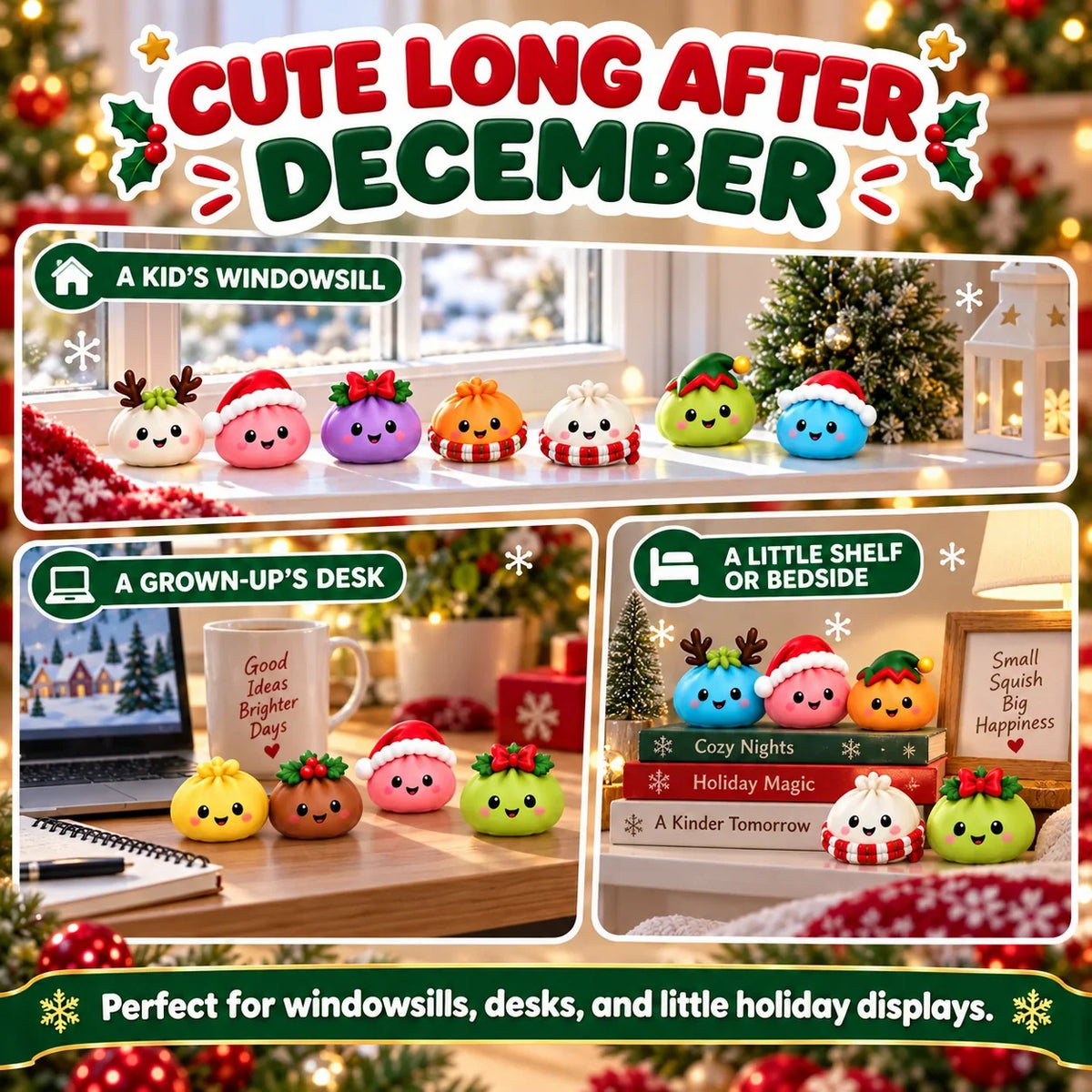 Adventskalender für Kinder mit 24 Squishies