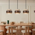Aksel Vintage Cylindrical Travertine Stone Pendant Light 2