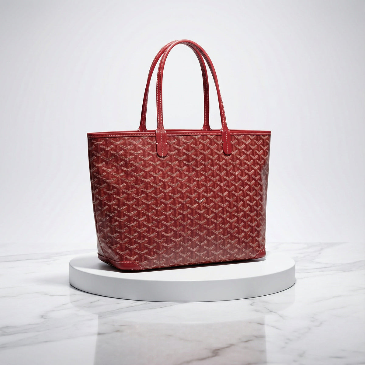 Handtasche Damen aus Kunstleder mit Struktur, Praktische Fächer, Zeitloses Design 2