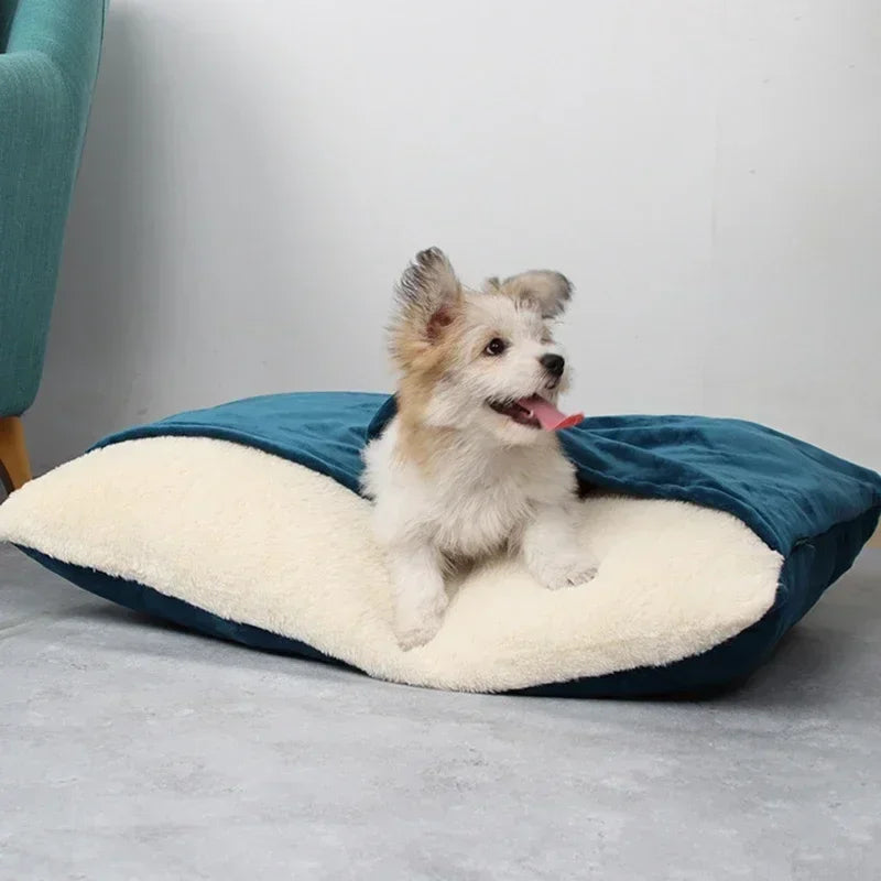 Hondenkennel met Wasbare Thermische Mat voor Alle Seizoenen, Comfortabel en Duurzaam 3