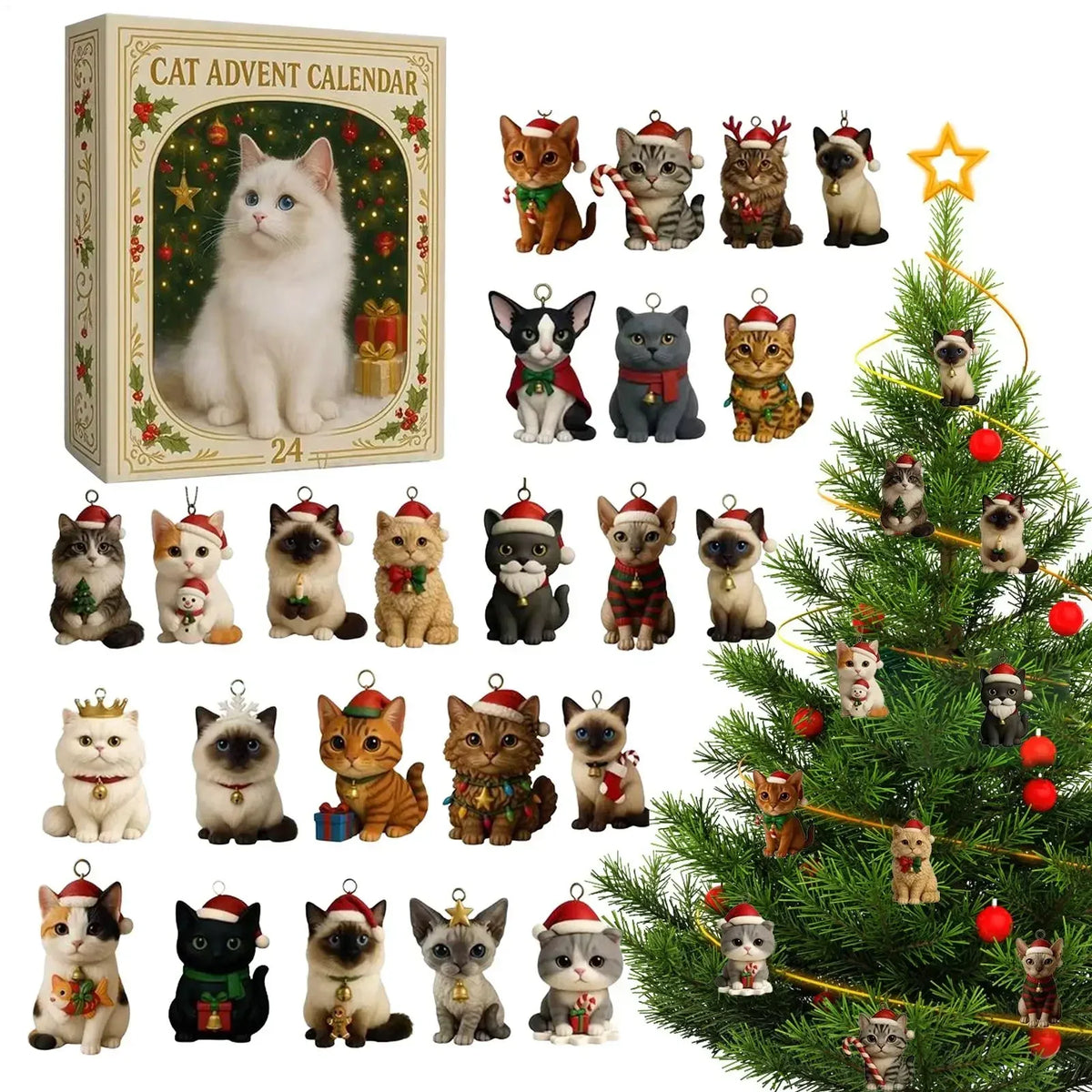 Adventskalender für Katzenfans