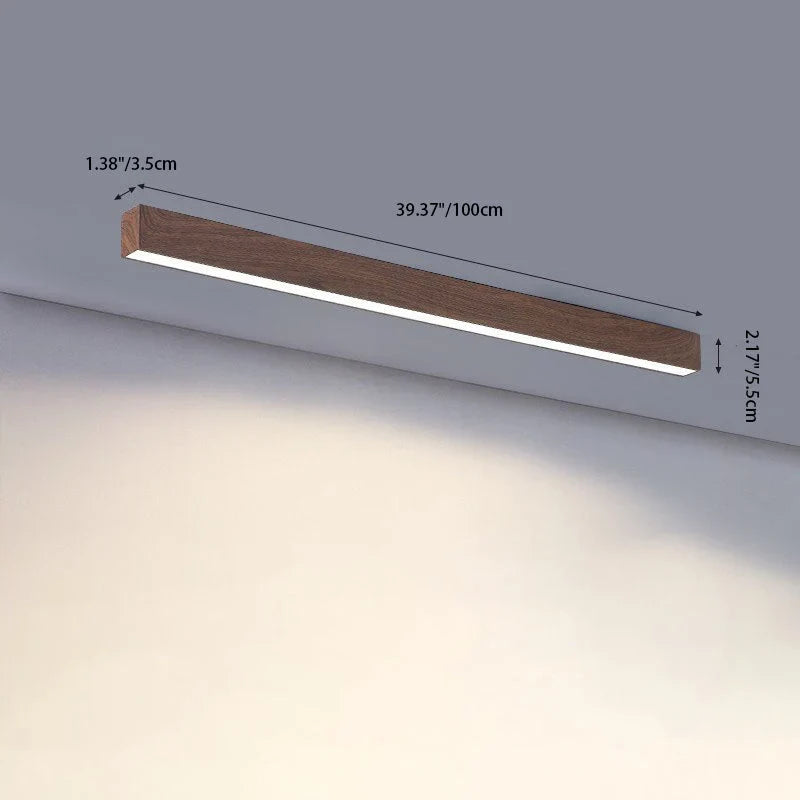 Deckenleuchte Holz LED