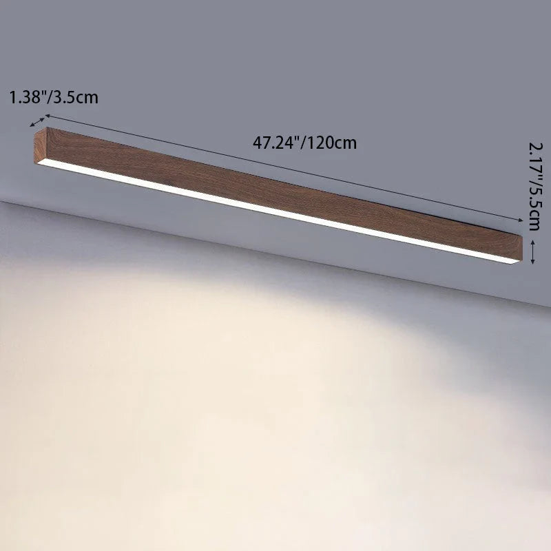 Deckenleuchte Holz LED