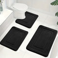 Luxe Memory Foam Badmat Set – Zachte, Absorberende & Antislip 3-Delige Set 2