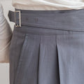 Men's Gurkha Trousers with High Waist – Isauro 4