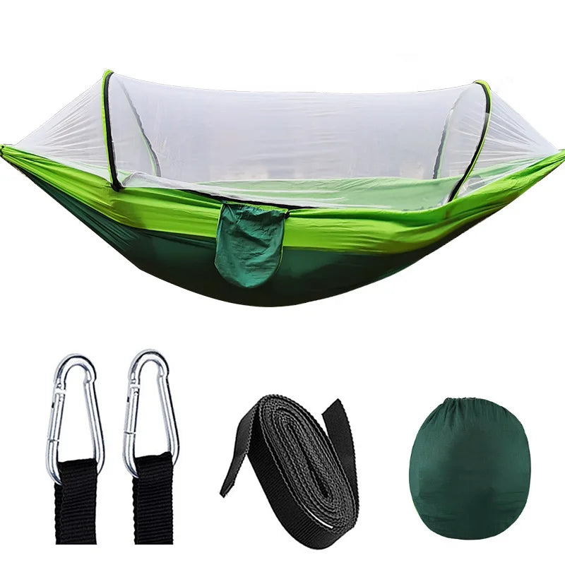 Outdoor-Hängematte mit Moskitonetz – SkyNest 2