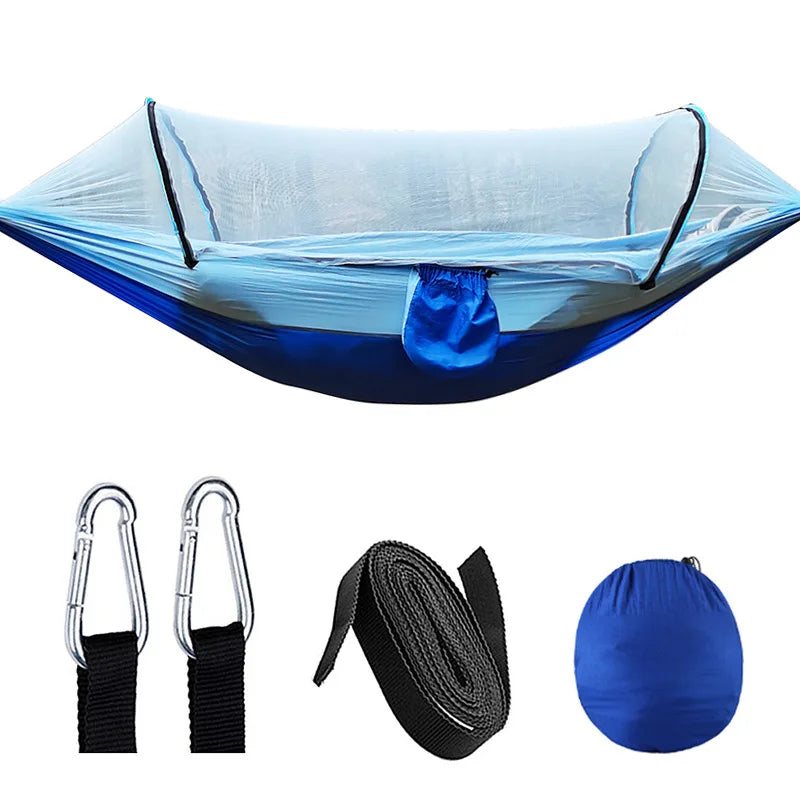 Outdoor-Hängematte mit Moskitonetz – SkyNest 4