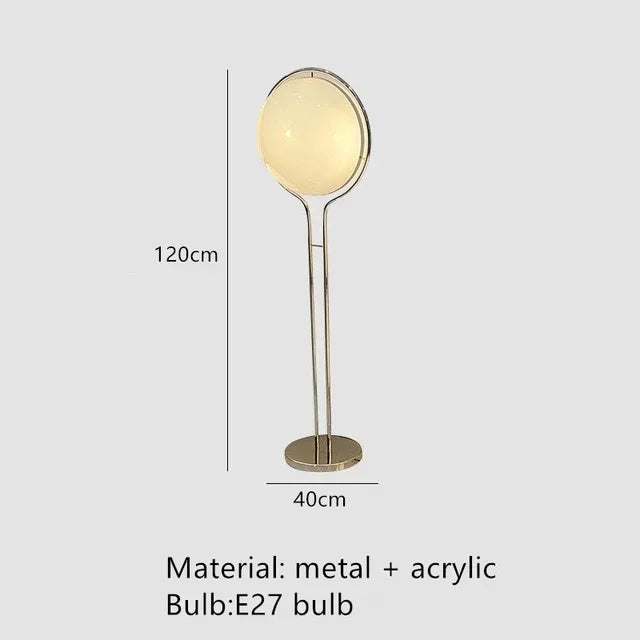 Stehlampe mit Kugel