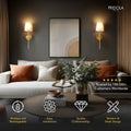 WIRELESS WALL SCONCES (SET OF 2) 1