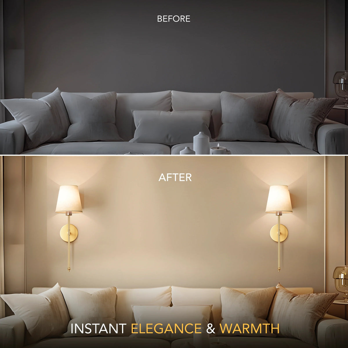 WIRELESS WALL SCONCES (SET OF 2) 6